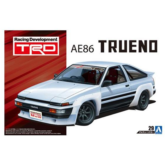 AOSHIMA 1/24 TRD AE86 Trueno N2 '85