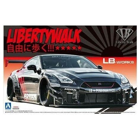 AOSHIMA 1/24 LB Works R35 GT-R Type 2 Ver.2