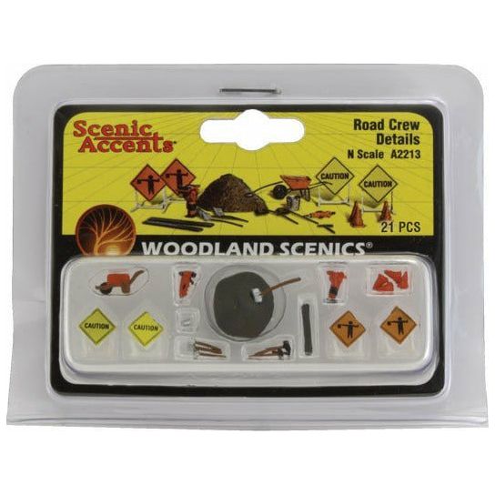 WOODLAND SCENICS N Road Crew Details