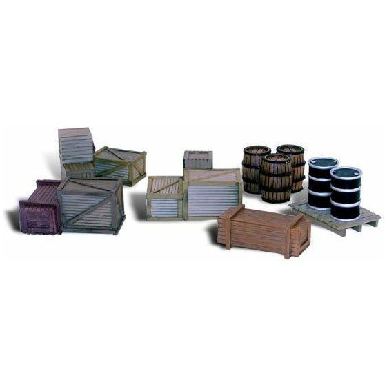 WOODLAND SCENICS O Assorted Crates