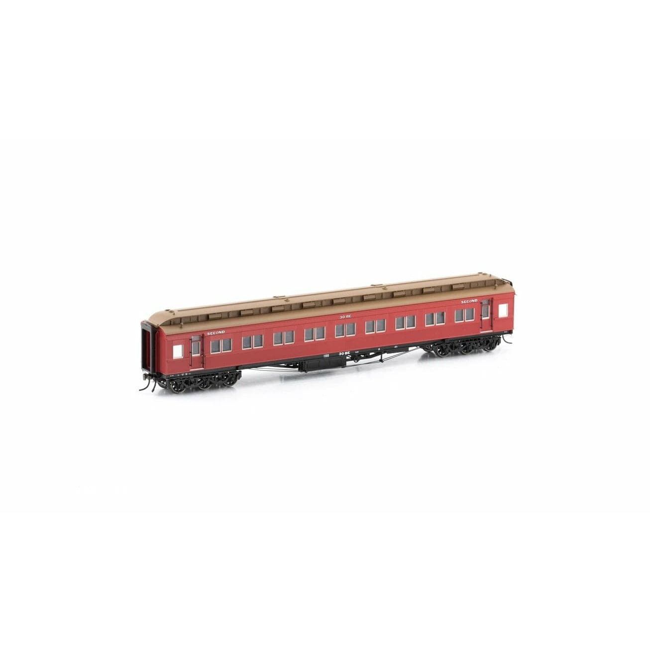 AUSCISION HO VR Carriage Red (1963-1971 Era) - 4 Car Set (31-AE, 2-ABE, 27-BE, 12-CE)