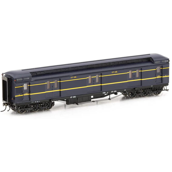 AUSCISION HO VR Carriage Red (1971-1985 Era) - 4 Car Set (25-AE, 1-ABE, 29-BE, 17-CE)