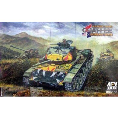 AFV CLUB AF35209 1/35 M24 Chaffee Tank Korea War Version