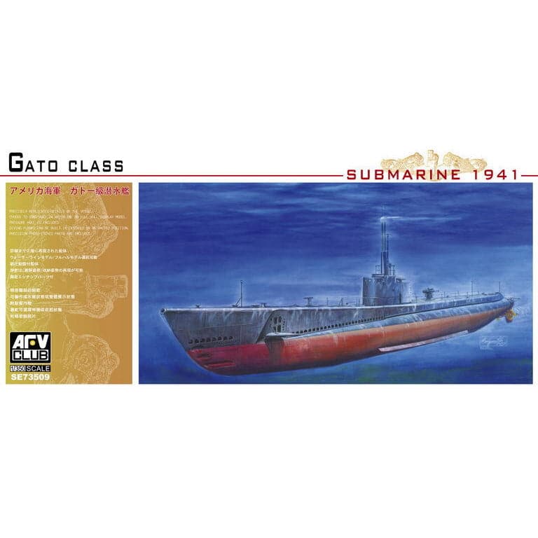 AFV CLUB 1/350 Gato Class Submarine 1941