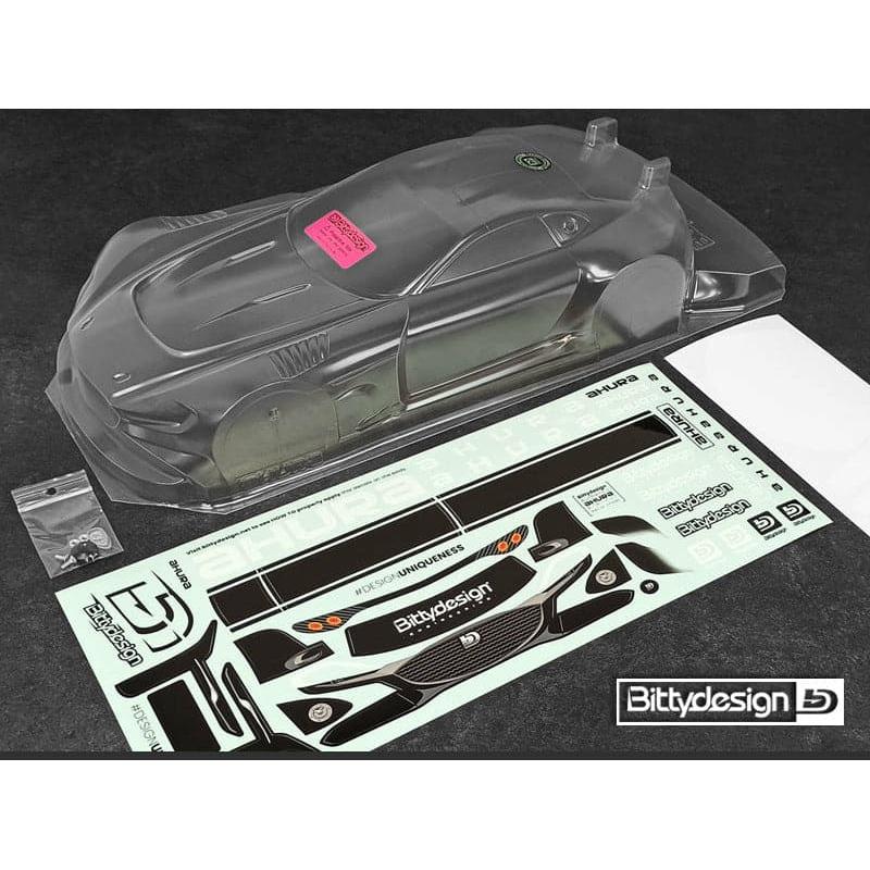 BITTYDESIGN GT Ahura 1/10 190mm Body (Clear)