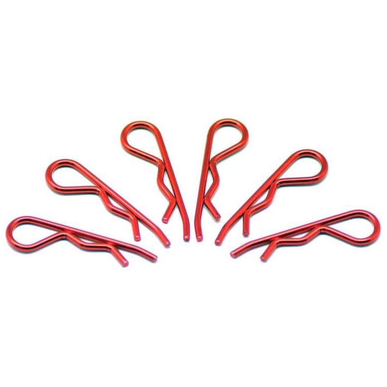 ARROWMAX Body Clip 1/8 - Metallic Red(6)