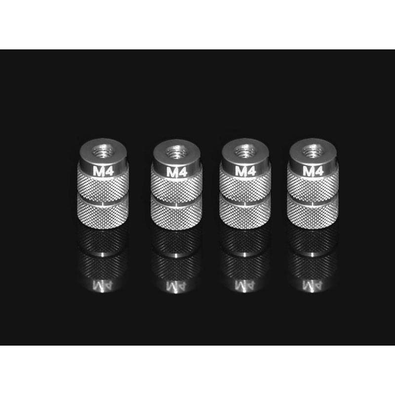 ARROWMAX 4MM Alu Nut For 1/10 Set-Up System (4)