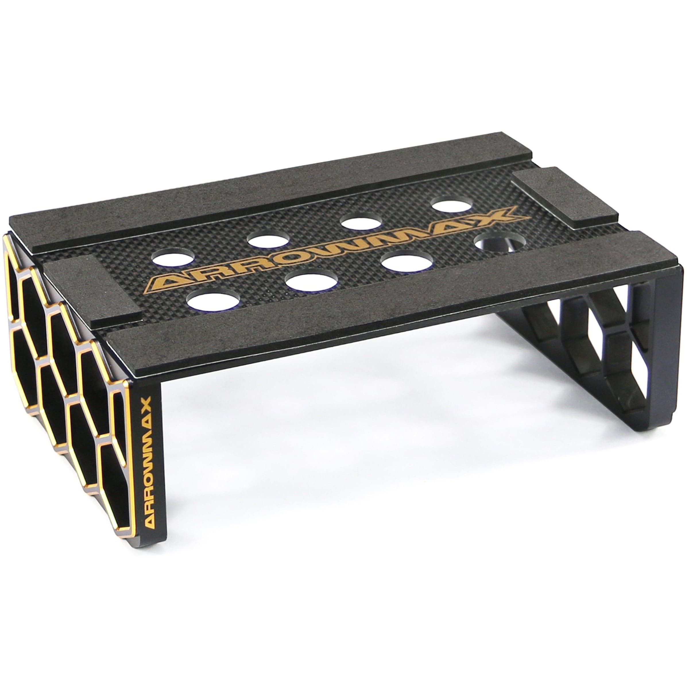 ARROWMAX Set-Up Frame For 1/10 Off-Road Cars Black Golden