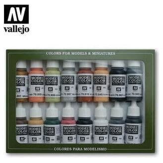 VALLEJO Model Colour German Colors WWII 16 Colors Set