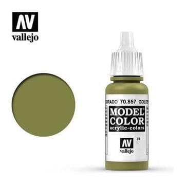 VALLEJO Model Colour Golden Olive 17ml