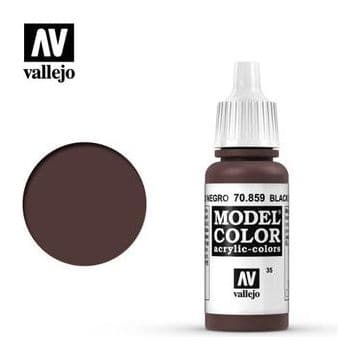 VALLEJO Model Colour Black Red 17ml