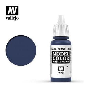 VALLEJO Model Colour Transparent Blue 17ml