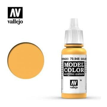 VALLEJO Model Colour Golden Yellow 17ml