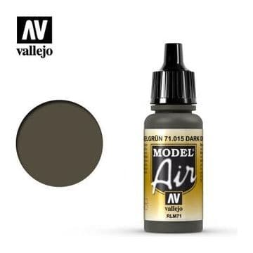 VALLEJO Model Air Dark Green RLM71 17ml