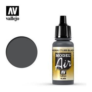 VALLEJO Model Air Black Gray RLM66 17ml