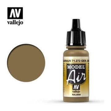 VALLEJO Model Air German Green Brown 17ml