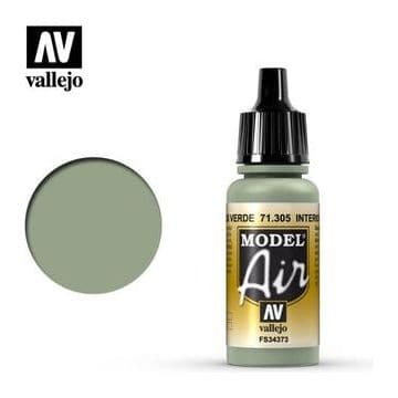 VALLEJO Model Air Interior Grey Green 17ml