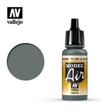 VALLEJO Model Air A-14 Steel Grey 17ml