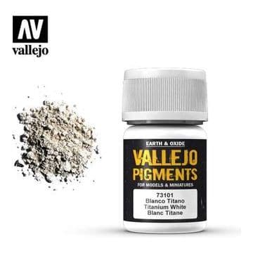 VALLEJO Pigment Titanium White 30ml