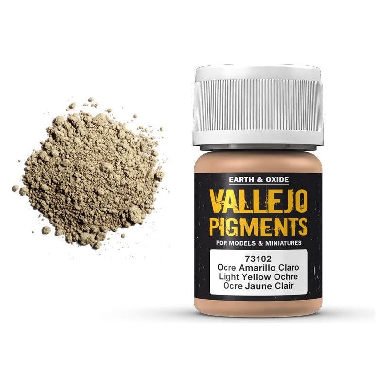 VALLEJO Pigments Light Yellow Ochre 30ml