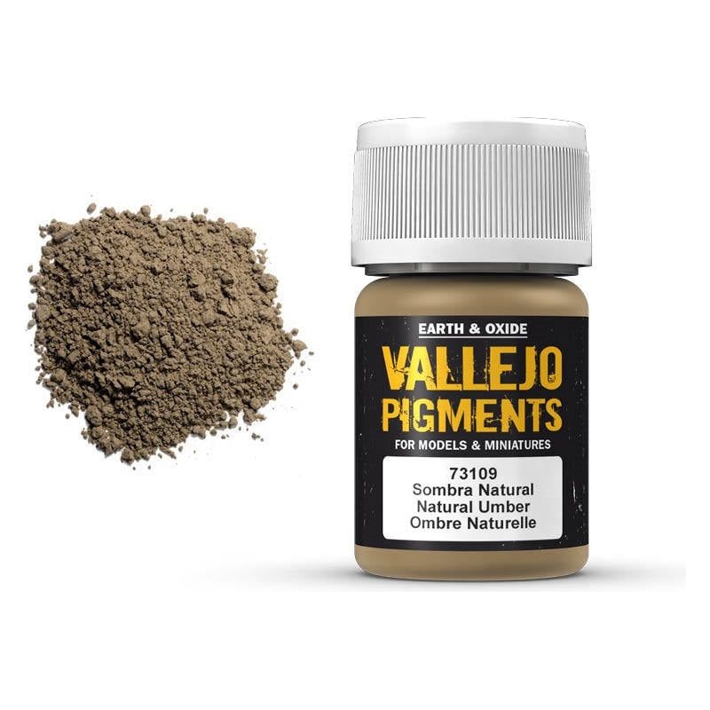 VALLEJO Pigments Natural Umber 30ml