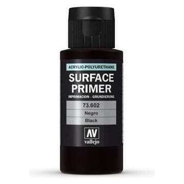 VALLEJO Surface Primer Black 60ml