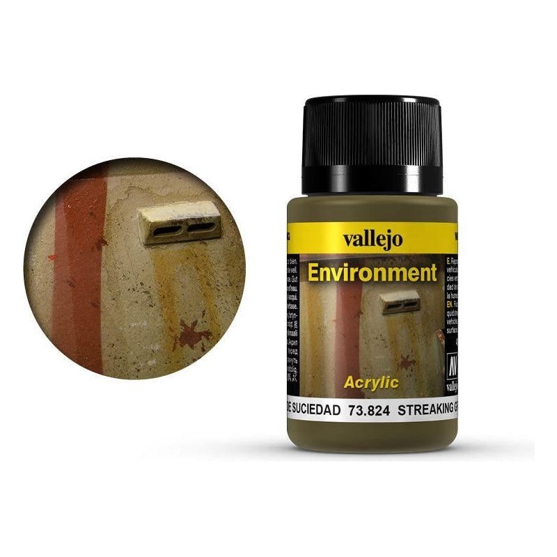 VALLEJO Weathering Effects Streaking Grime 40ml