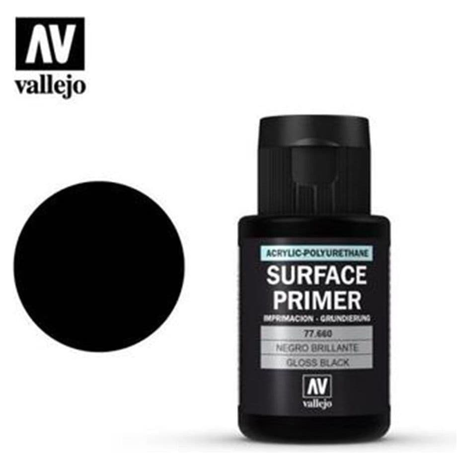 VALLEJO Gloss Black Primer 32ml