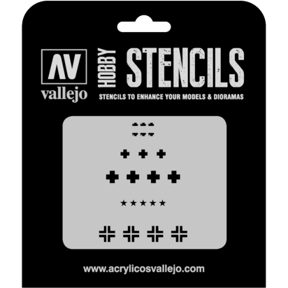 VALLEJO ST-AFV001 1/35 Assorted German WWII Tank Markings S