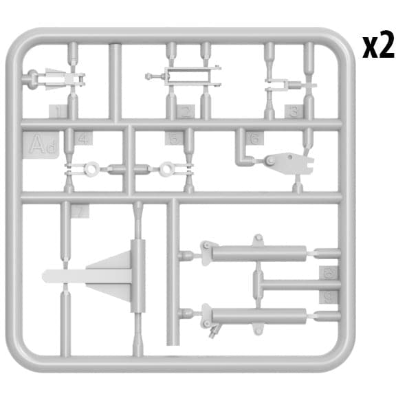 MINIART 1/35 KMT-7 Mid Type Mine-Roller