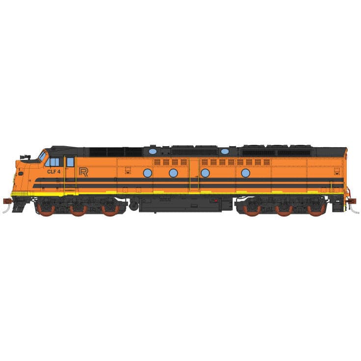 AUSCISION HO CLF4 Rail Power - Dark Orange/Black