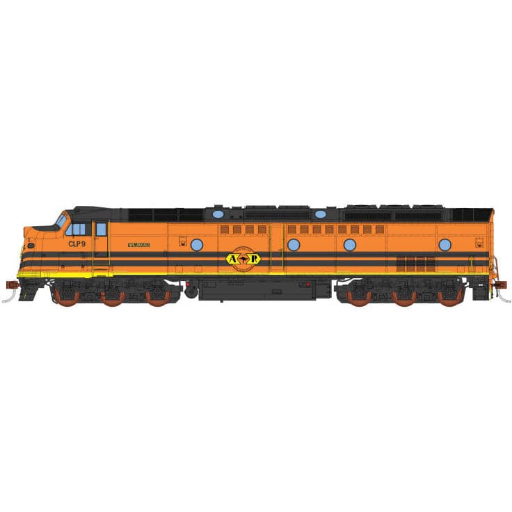 AUSCISION HO CLP9 Australian Railroad Group, 'Wiljakali' - Dark Orange/Black DCC Sound Fitted