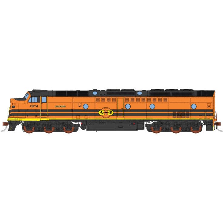 AUSCISION HO CLP14 Australian Railroad Group, 'Barngarla' - Dark Orange/Black DCC Sound Fitted