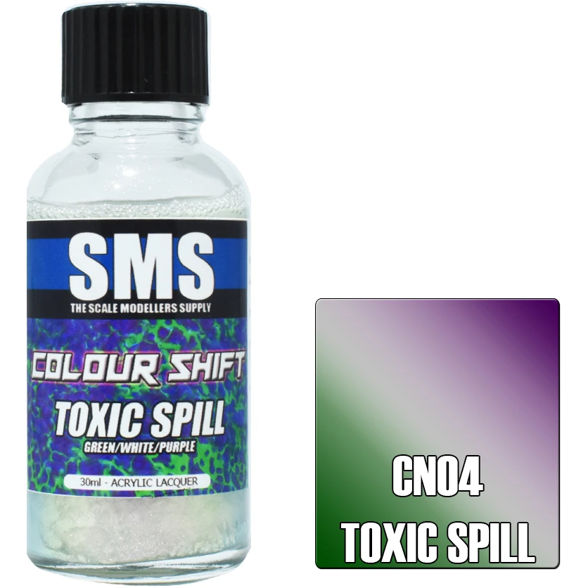 SMS Colour Shift Toxic Spill (Green/White/Purple) 30ml