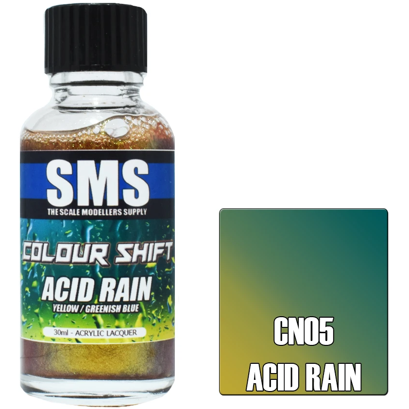 SMS Colour Shift Acid Rain (Yellow/Greenish Blue) 30ml