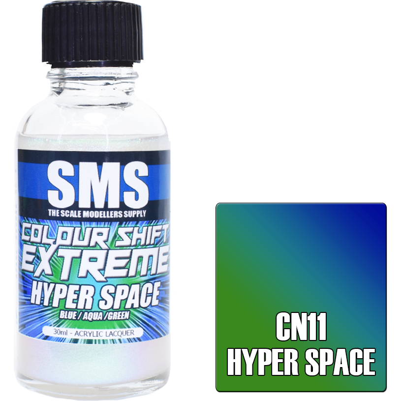 SMS Colour Shift Extreme Hyper Space (Blue/Aqua/Green) 30ml