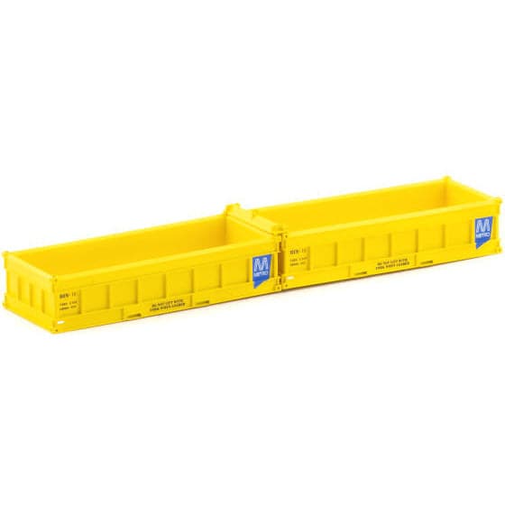 AUSCISION HO 20' Spoil Bin, Metro Yellow - Twin Pack