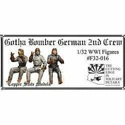 COPPER STATE MODELS 1/32 Gotha Bomber German 2nd Crew