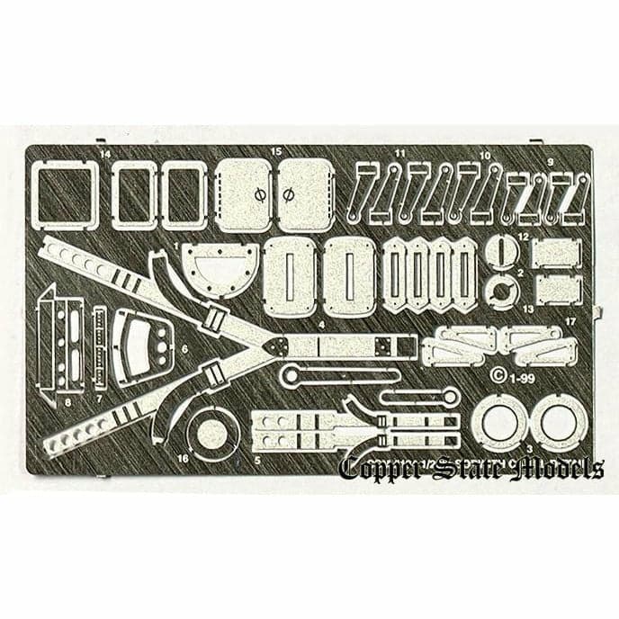 COPPER STATE MODELS 1/28 SOPWITH CAMEL PE Detail Set (CSM-U