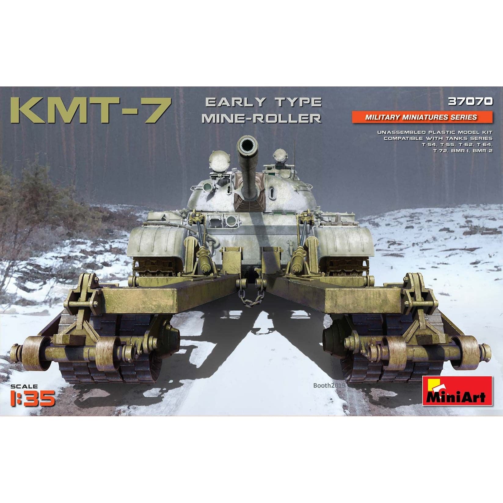 MINIART 1/35 KMT-7 Early Type Mine-Roller