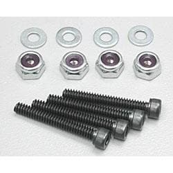 DUBRO Socket Bolt w/Lock Nuts 6-32 x 1"