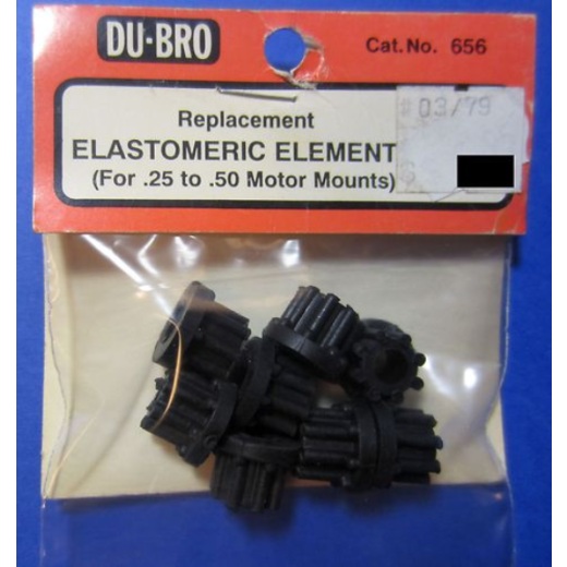 DUBRO DBR656 Rubber Engine Mounts