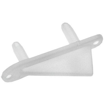 DUBRO 2 3/8" Wing Tip/Tail Skid (2/Pk.)