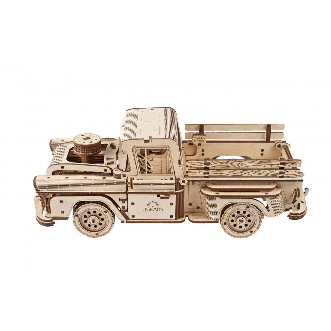 UGEARS Pickup Lumberjack Truck