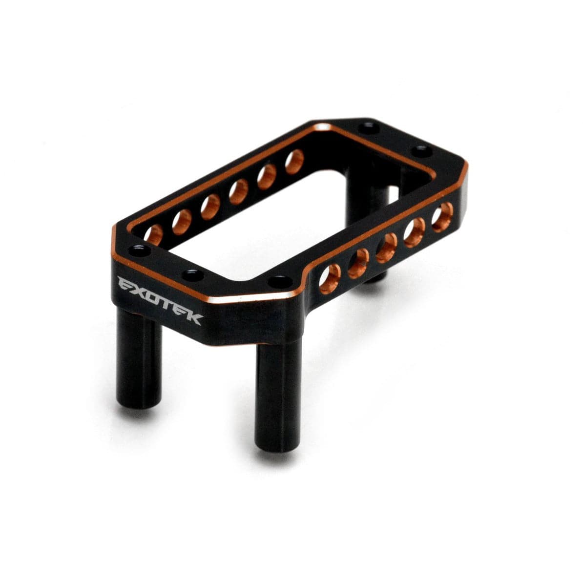 EXOTEK E819 HD Servo Mount, Aluminium 7075 Black/Orange