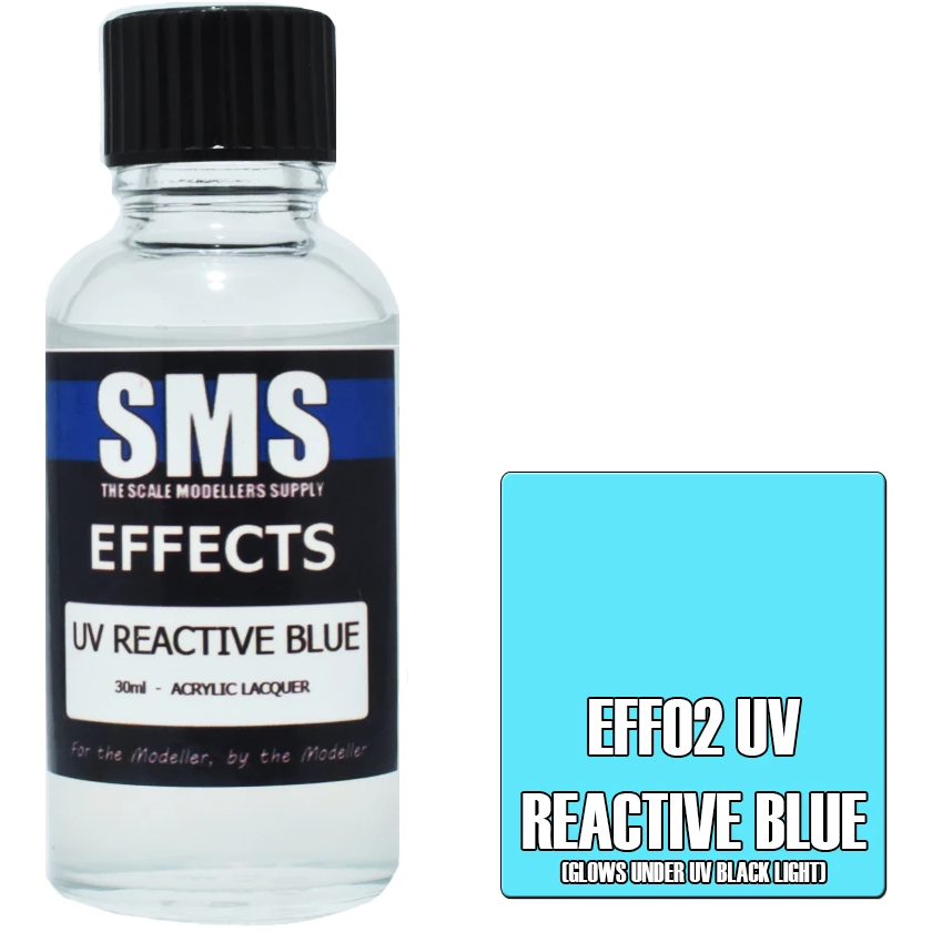 SMS Effects UV Reactive Blue 30ml