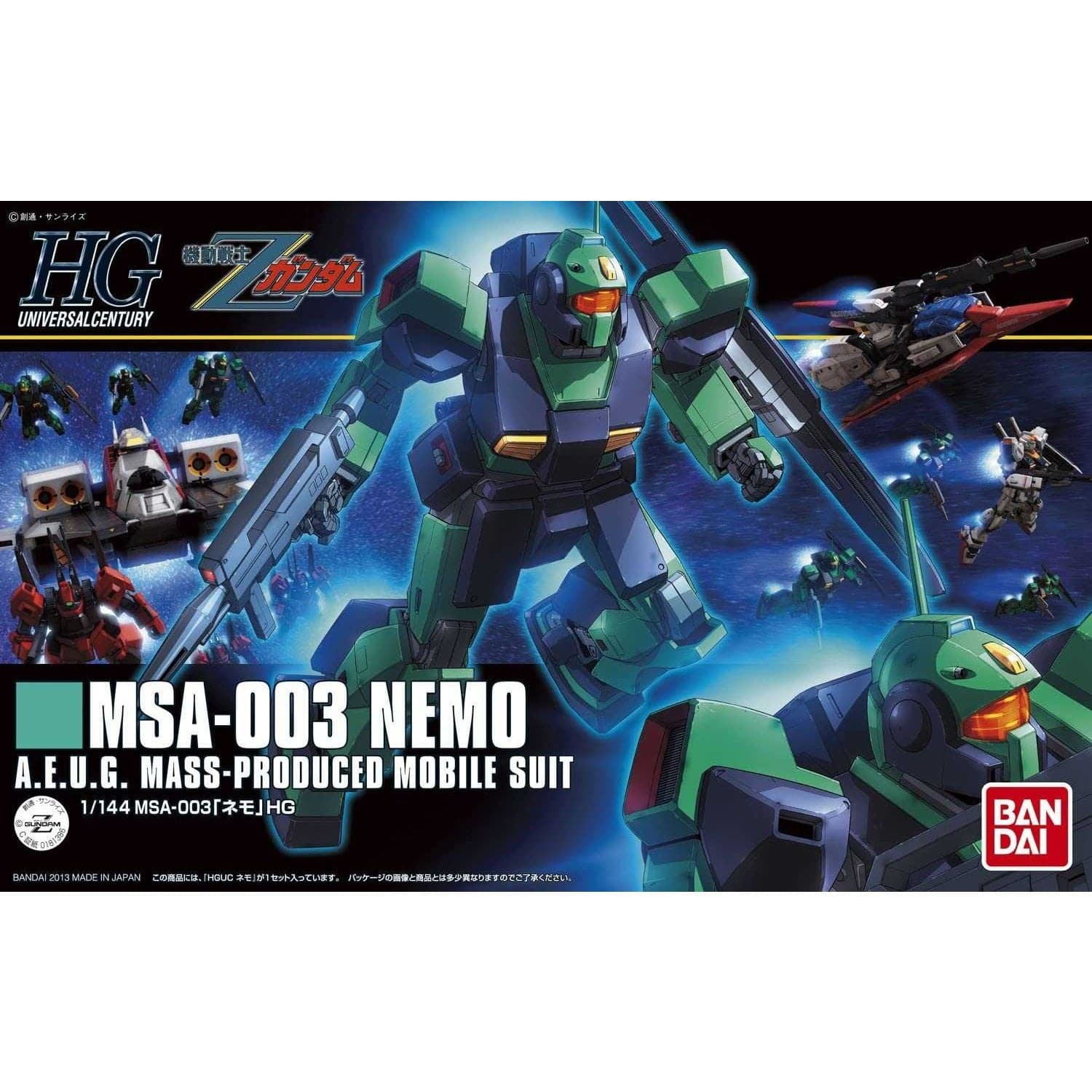 BANDAI 1/144 HGUC MSA-003 Nemo