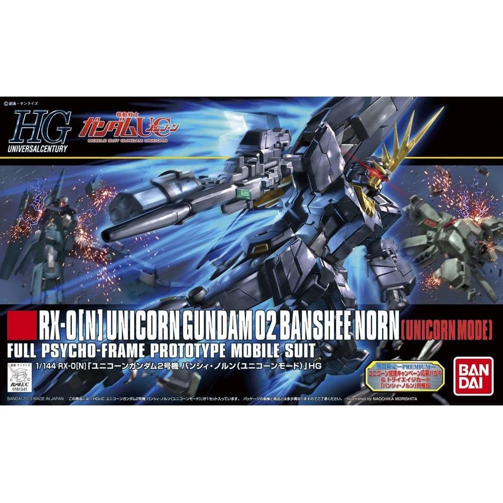 BANDAI 1/144 HGUC Unicorn Gundam 02 Banshee Norn (Unicorn Mode)