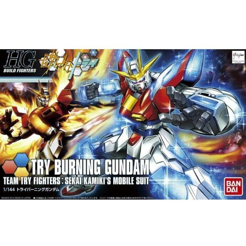 BANDAI 1/144 HGBF Try Burning Gundam