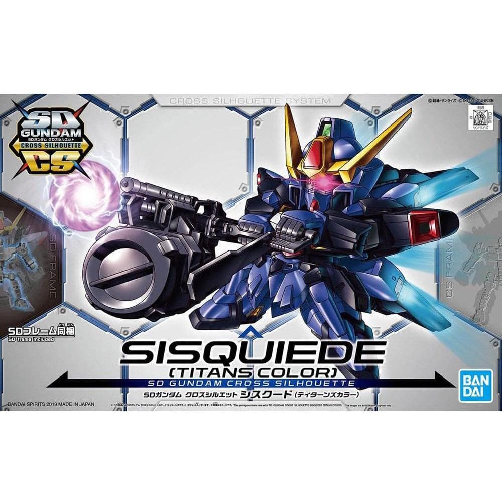 BANDAI SD Gundam Cross Silhouette Sisquiede (Titans Colors)